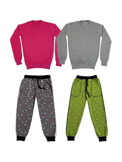 pack of 2 round neck full length set - 19820439 - Very Small Image - 1