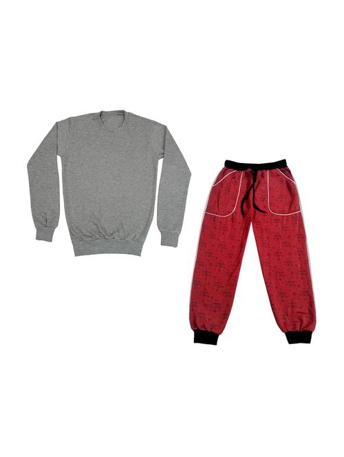 kids round neck full length set - 19820610 - Very Small Image - 1
