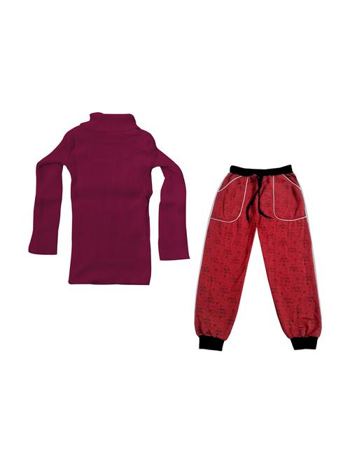 kids high neck full length set - 19820620 - Very Small Image - 1