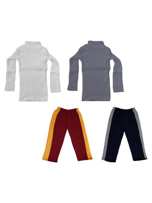 multi colored fleece full length sets combo - 19820974 - Very Small Image - 1