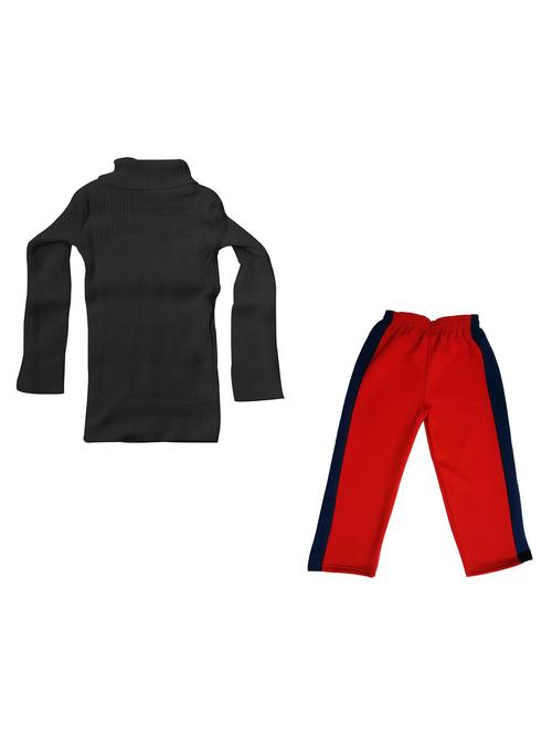 solid colored fleece full length set - 19820982 - Very Small Image - 1