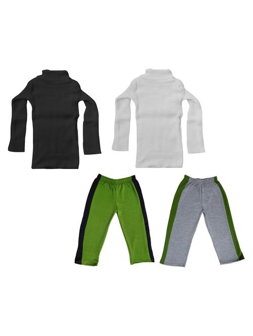 multi colored fleece full length combo set - 19820993 - Very Small Image - 1