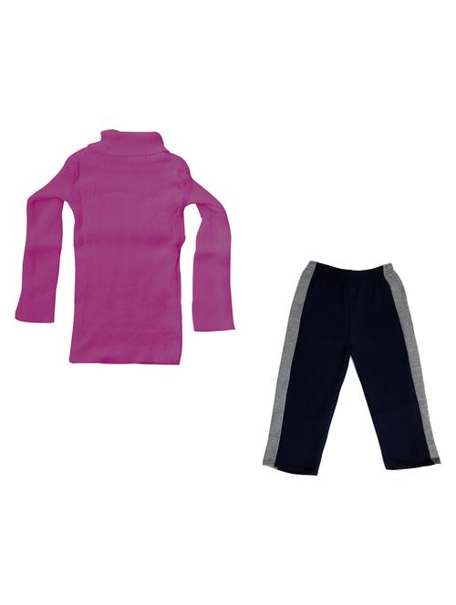 solid colored fleece full length set - 19820995 - Very Small Image - 1