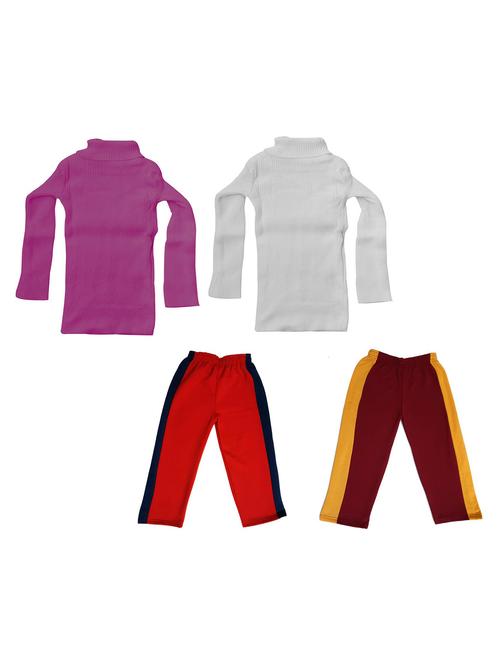 boys high neck and pajama combo set - 19821003 - Very Small Image - 1