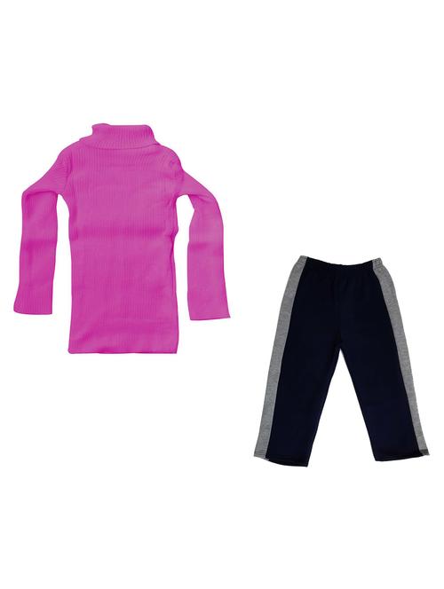 solid colored fleece full length set - 19821009 - Very Small Image - 1