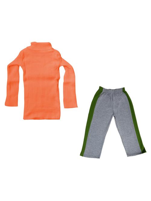 solid colored fleece full length set - 19821019 - Very Small Image - 1