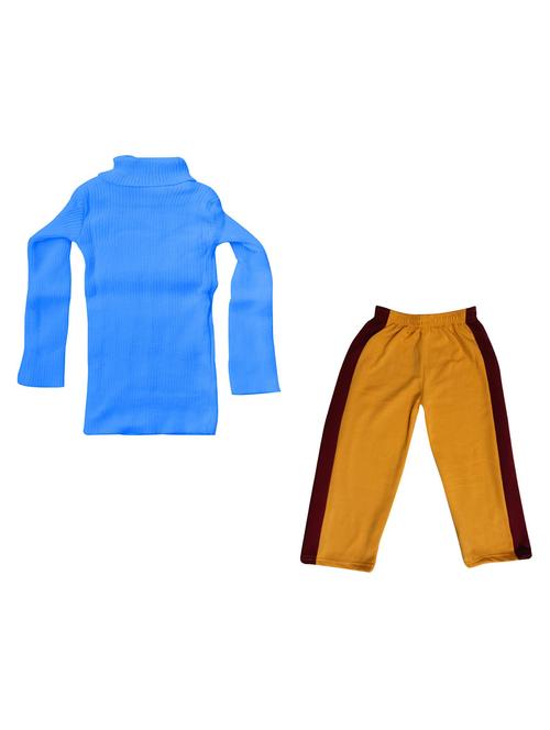 solid colored fleece full length set - 19821037 - Very Small Image - 1