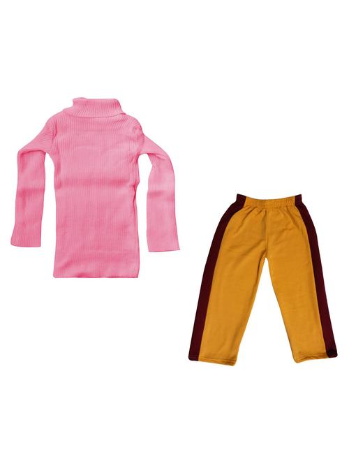 solid colored fleece full length set - 19821052 - Very Small Image - 1