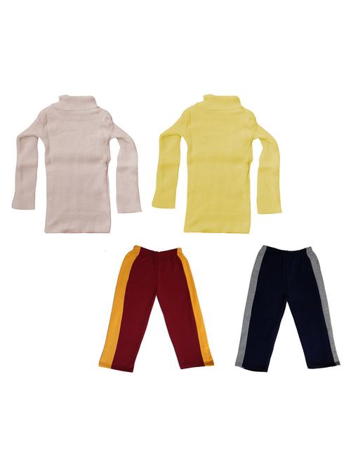 multi colored fleece full length sets combo - 19821152 - Very Small Image - 1