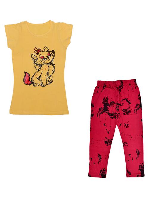 kids printed full length sets - 19821303 - Very Small Image - 1