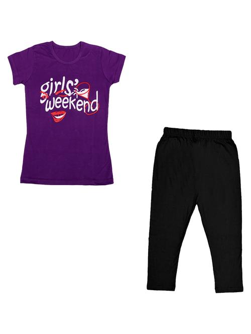 kids printed full length sets - 19821332 - Very Small Image - 1