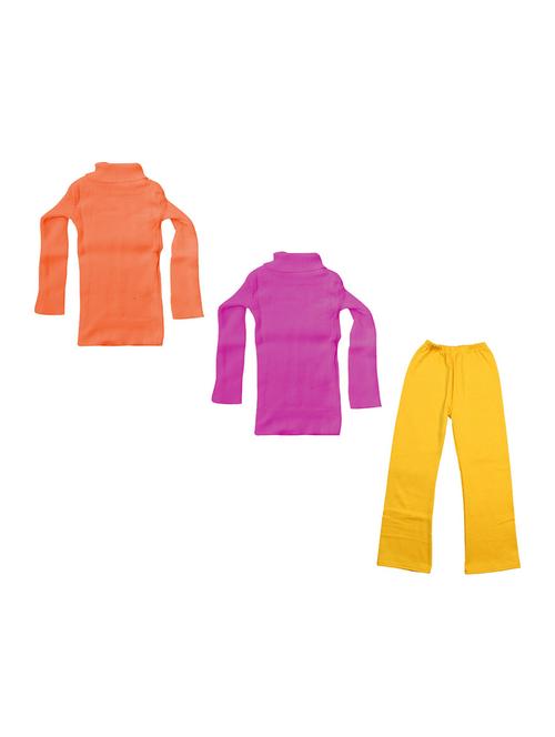 girls full lenght twin set combo - 19821527 - Very Small Image - 1