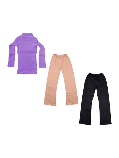 girls full lenght twin set combo - 19821613 - Very Small Image - 1