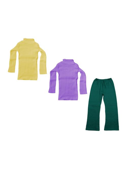 girls full lenght twin set combo - 19821622 - Very Small Image - 1