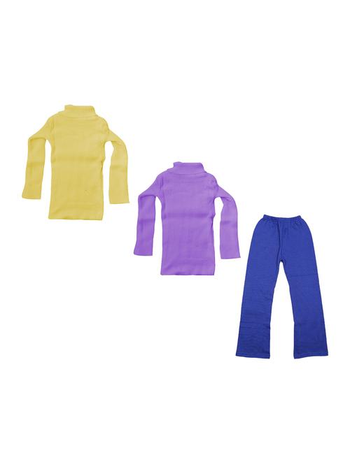 girls full lenght twin set combo - 19821627 - Very Small Image - 1