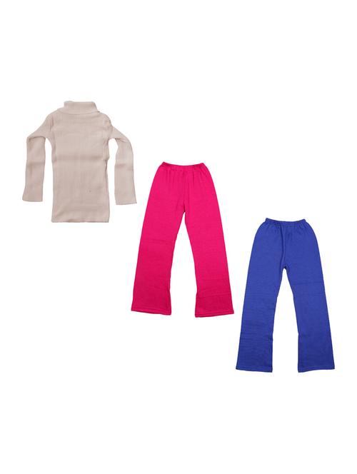 girls full lenght twin set combo - 19821648 - Very Small Image - 1