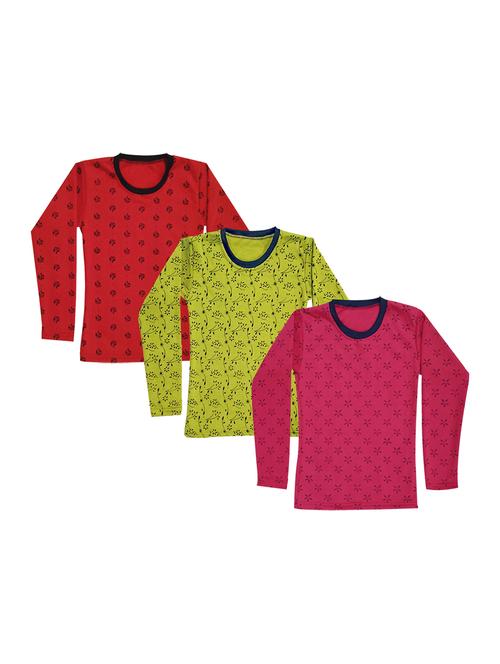 girls pack of 3 regular tee - 19821996 - Very Small Image - 1