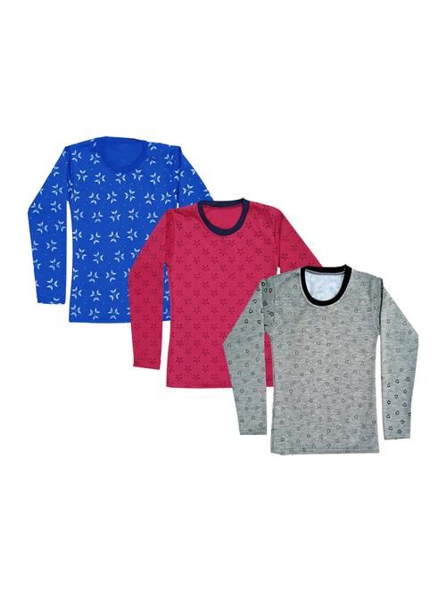 girls pack of 3 regular tee - 19822021 - Very Small Image - 1
