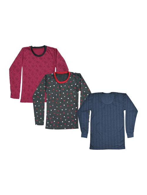 girls pack of 3 regular tee - 19822025 - Very Small Image - 1