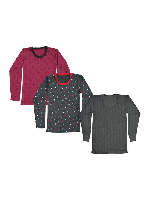 pack of 3 round neck regular tees - 19822035 - Very Small Image - 1