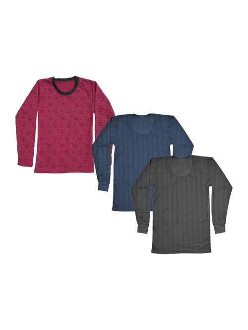 pack of 3 round neck regular tees - 19822043 - Very Small Image - 1
