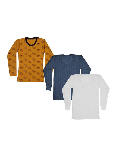 pack of 3 round neck regular tees - 19822073 - Very Small Image - 1