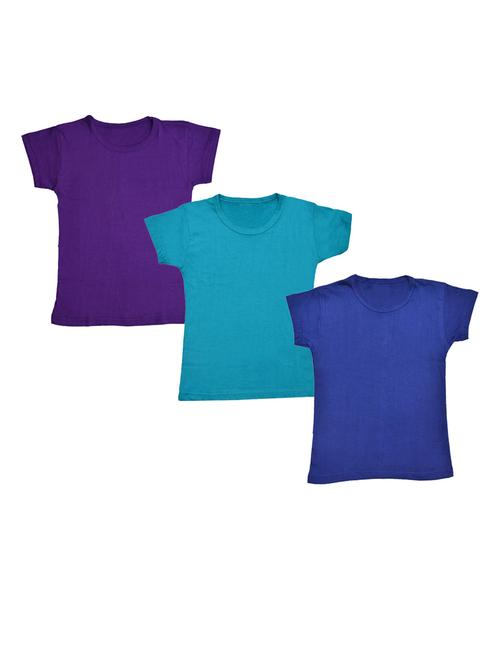 girls pack of 3 regular tees - 19822195 - Very Small Image - 1