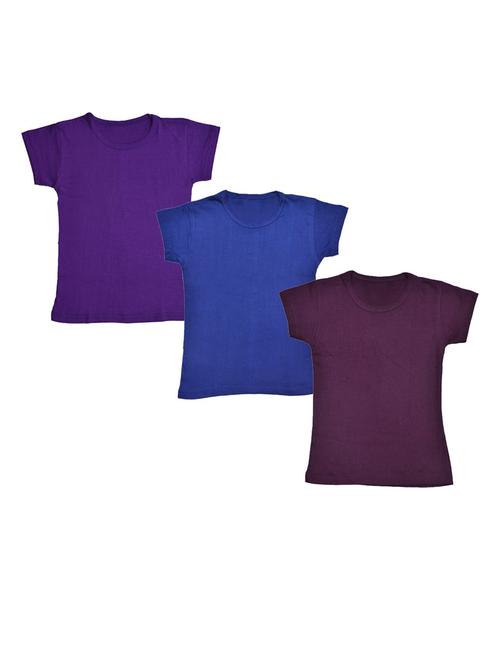 girls pack of 3 regular tees - 19822210 - Very Small Image - 1
