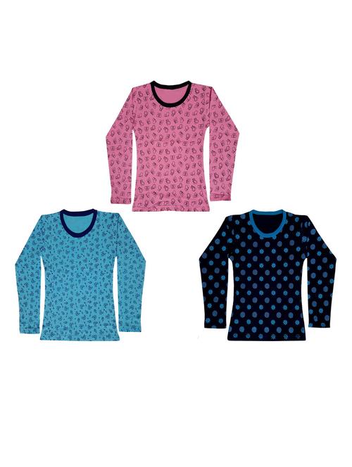 girls pack of 3 regular tee - 19822444 - Very Small Image - 1