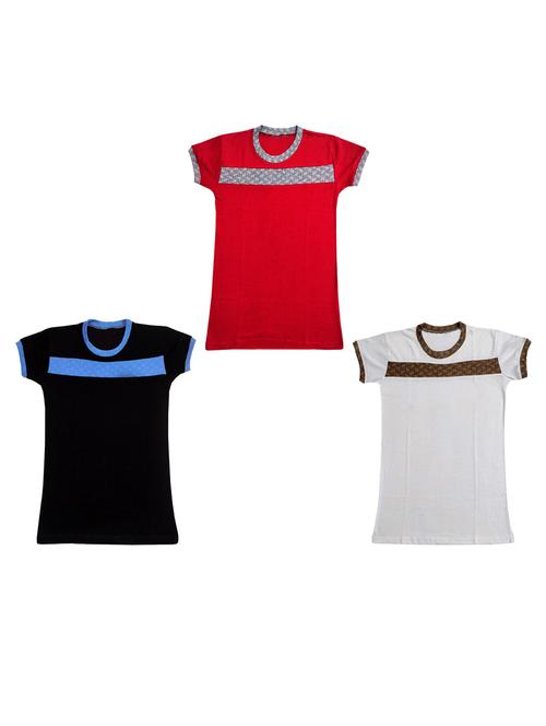 pack of 3 round neck t-shirts - 19822894 - Very Small Image - 1