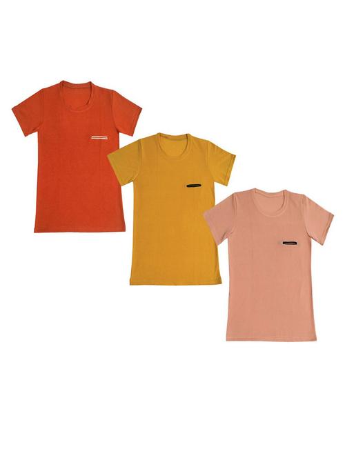 pack of 3 round neck t-shirts - 19823012 - Very Small Image - 1