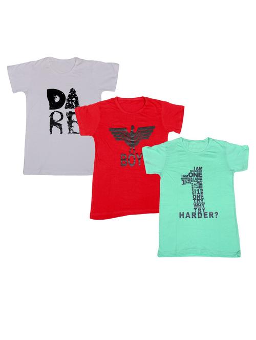 pack of 3 round neck t-shirts - 19823023 - Very Small Image - 1