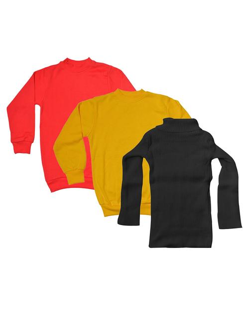 boys pack of 3 regular sweaters - 19823836 - Very Small Image - 1