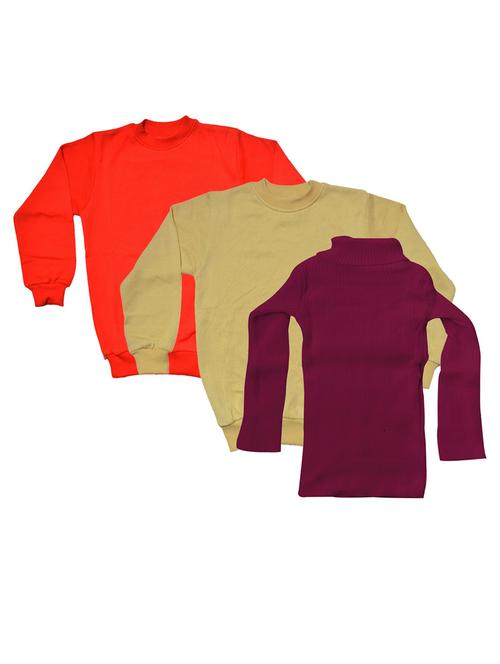 boys pack of 3 regular sweaters - 19823857 - Very Small Image - 1