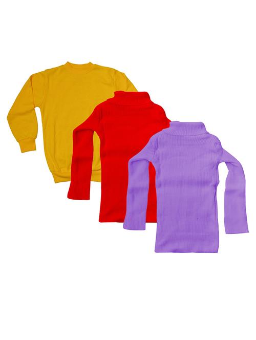 boys pack of 3 regular sweaters - 19823882 - Very Small Image - 1