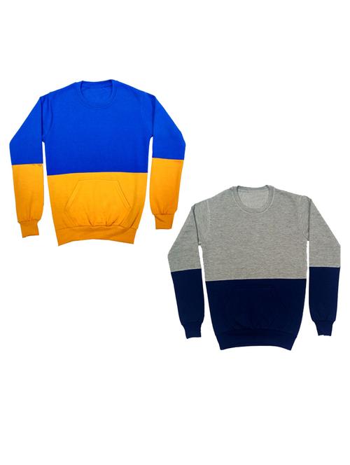 boys color block sweatshirt - 19824086 - Very Small Image - 1