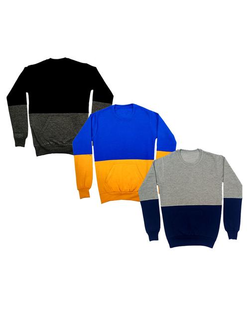 boys color block sweatshirt - 19824087 - Very Small Image - 1