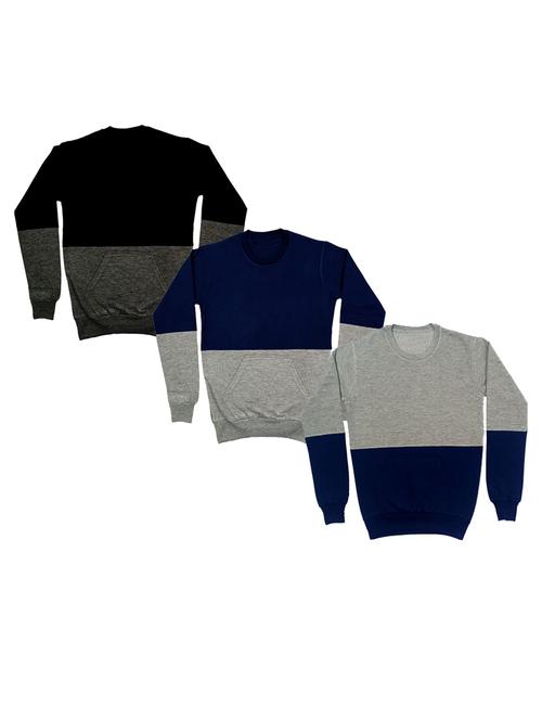 boys color block sweatshirt - 19824091 - Very Small Image - 1
