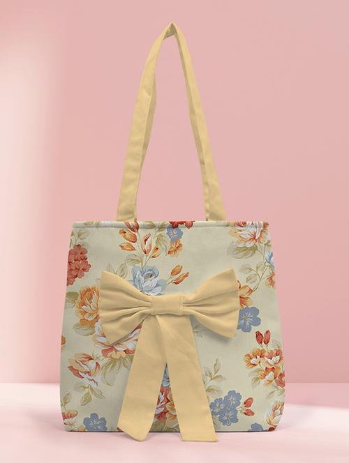 multi colored canvas regular tote - 19825435 - Very Small Image - 1