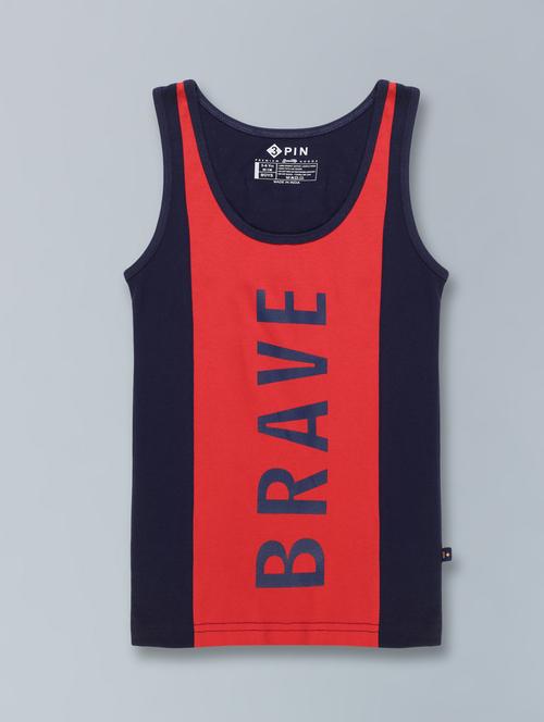 boys printed cotton vest - 19825466 - Very Small Image - 1