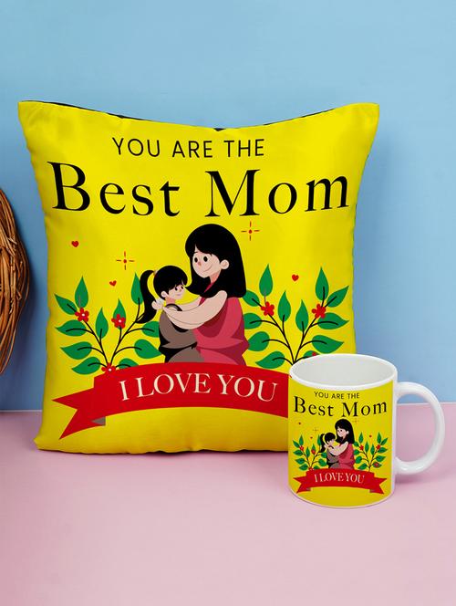 mother's day cushion and mug gift combo - 19825787 - Very Small Image - 1