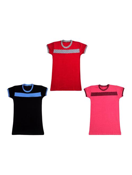 pack of 3 round neck t-shirts - 19825945 - Very Small Image - 1