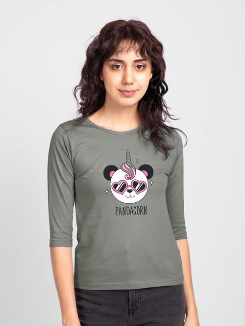 round neck printed regular tee - 19826164 - Very Small Image - 1