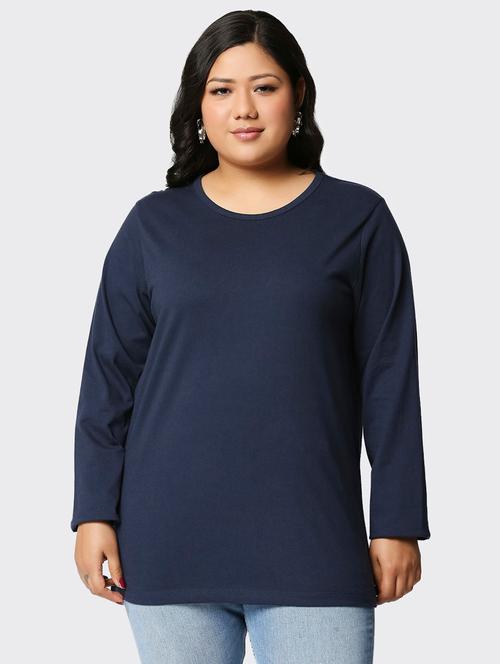 round neck solid regular tee - 19826206 - Very Small Image - 1