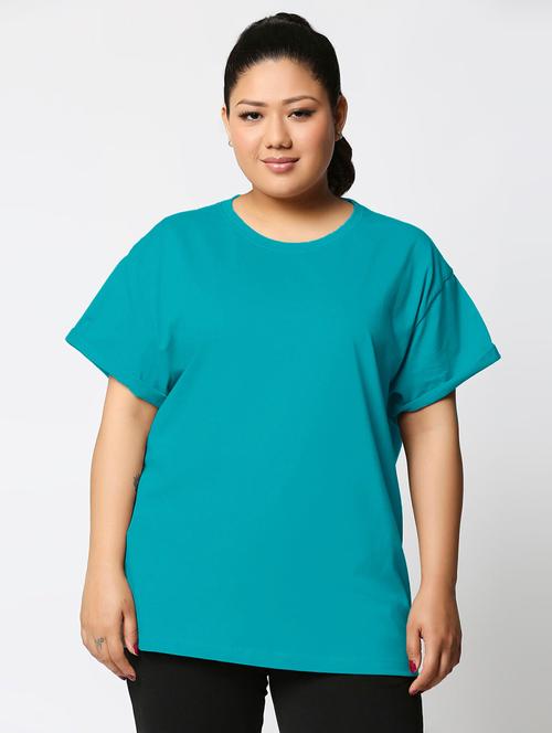 round neck solid regular tee - 19826217 - Very Small Image - 1