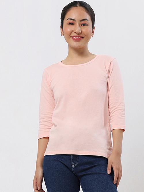 round neck solid regular tee - 19826237 - Very Small Image - 1
