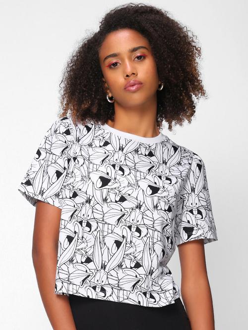 white cotton regular tshirt - 19826273 - Very Small Image - 1