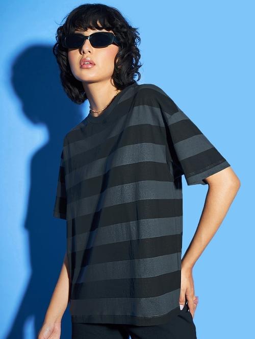 black cotton regular tshirt - 19826364 - Very Small Image - 1