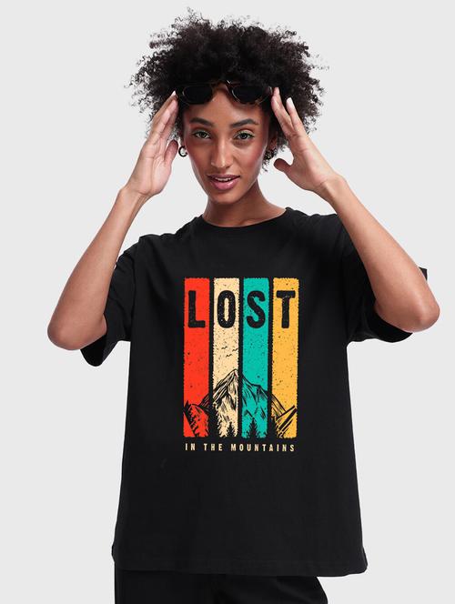 round neck printed tee - 19826371 - Very Small Image - 1