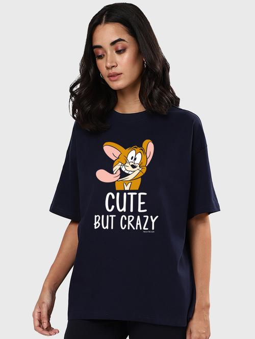 round neck printed tee - 19826372 - Very Small Image - 1